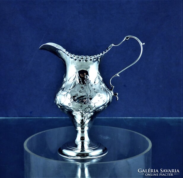 PAZAR ANTIK EZÜST TEJSZÍNES KIÖNTŐ, LONDON, 1782!!!