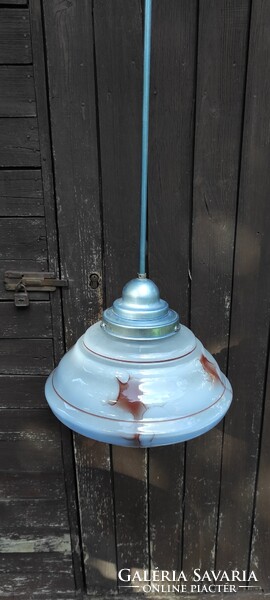 Special blue pendant lamp