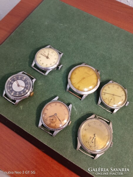 Eladó 6db mechanikus karóra, hibásak