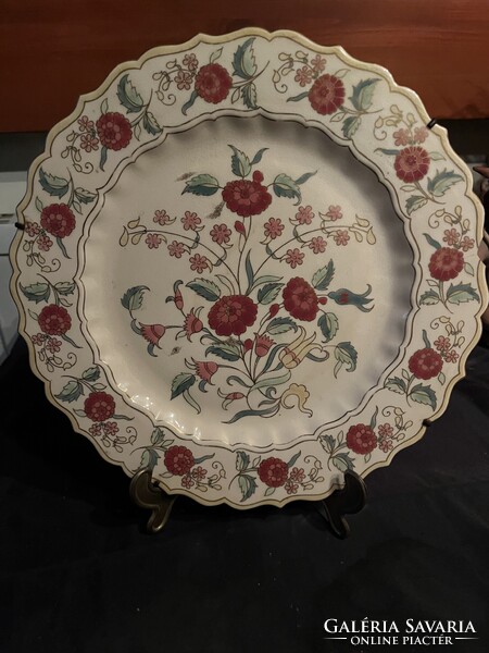 Antik Zsolnay falitányér 32 cm