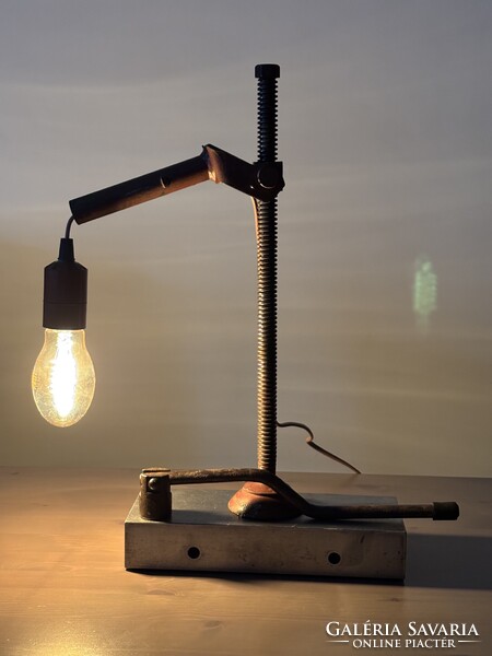 Unique rare Trabant 601 lift lamp table lamp