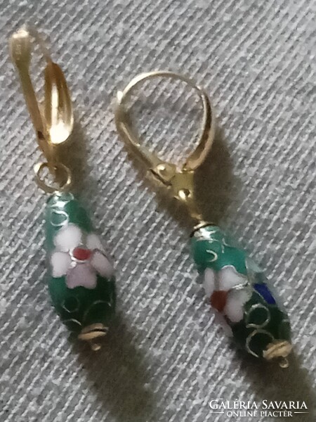 Régi 14 karátos arany fülbevaló