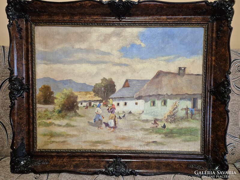 Festmény  Gömöri  Jenő  1902-