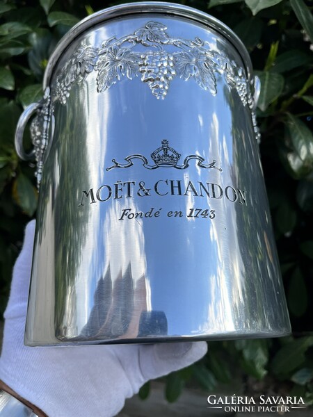 CHAMPAGNE CLUB - Moët & Chandon Vintage Pezsgőhűtő Jégveder 1970-es évek