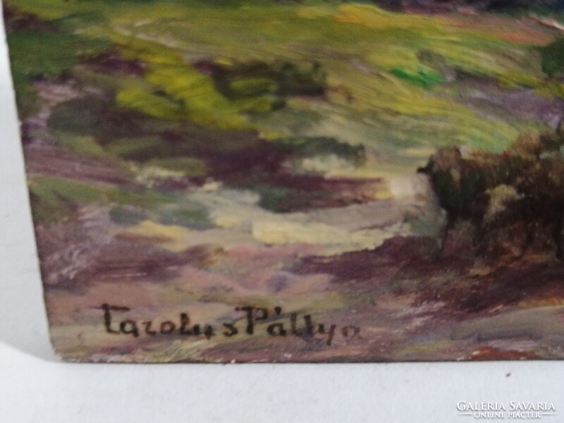 PÁLLYA CAROLUS /1875-1948/ - BIRKÁKAT TERELŐ JUHÁSZ