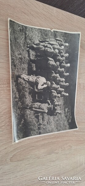 Régi katonai fénykép  Rákosi, Tildy , Kádár  kor