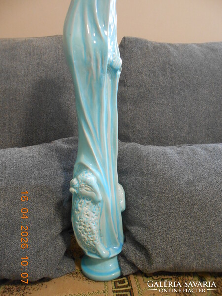 Zsolnay alapmázas Betlehemi pásztor, 50 cm