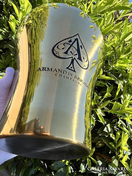 CHAMPAGNE CLUB - Arany Armand de Brignac „Ace of Spades” pezsgőhűtő veder