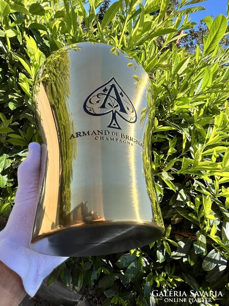 CHAMPAGNE CLUB - Arany Armand de Brignac „Ace of Spades” pezsgőhűtő veder