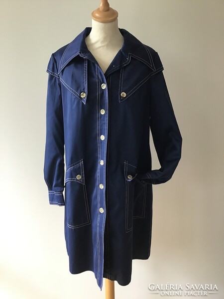 Rohdi Heintz - Dixi Coat, sötétkék, női, 38-as Original Rohdi Heintz - 1970-es évek
