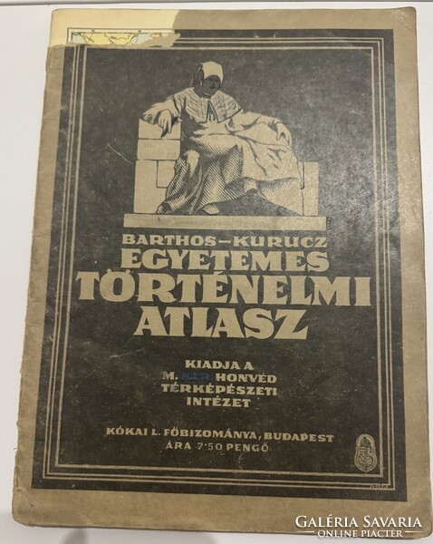 Barthos-Kurucz Egyetemes Történelmi Atlasz 1930-as évek