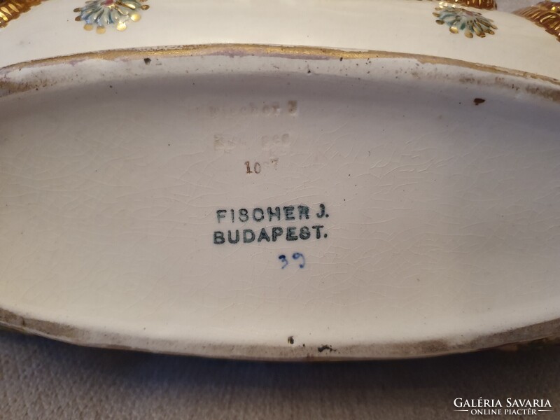 Fischer J. Budapest asztalközép, jardinier
