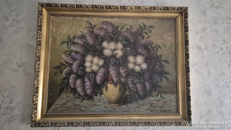 Lunyák Ottó virágcsendélet 80cm x 60cm