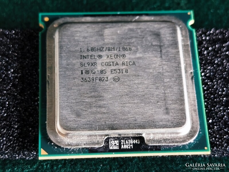 Intel Xeon E5310 SL9XR 1.60GHz Quad-Core LGA771 CPU – teszteletlen, 2006