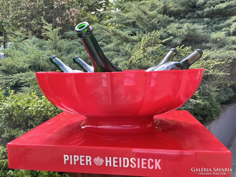 CHAMPAGNE CLUB - Piper-Heidsieck x Jaime Hayon (2007) – Látványos Designer Pezsgőhűtő Jégtál