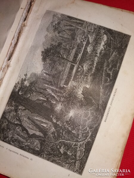 1891.AntikM.H.STANLEY : A Legsötétebb Afrikában II. EMIN Pasának ajánlva könyv RÁTH MÓR