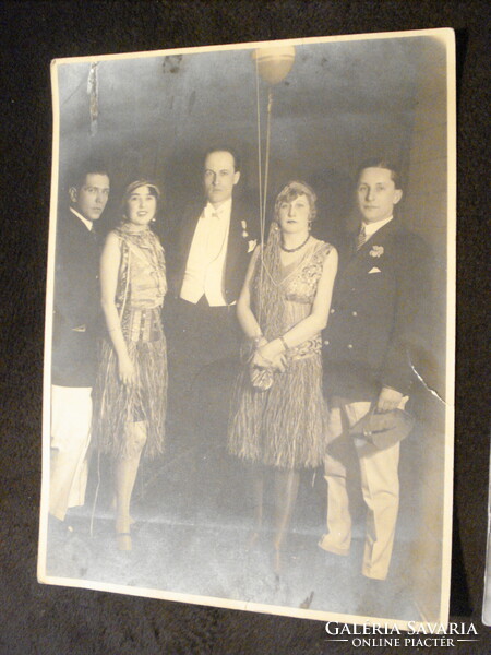 Fricsay Ferenc karmester és Szent-Györgyi Albert?- báli fotó farsangi?