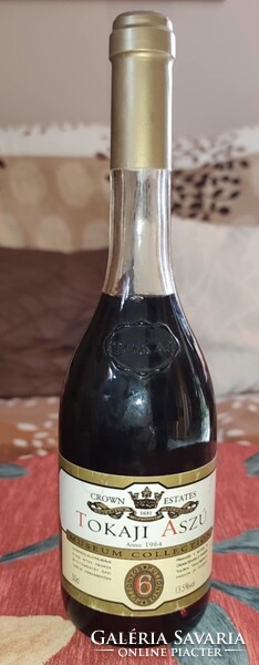 Ritkaság! 1964-es Tokaji Aszú 6 Puttonyos-Museum Collection (Pol Roger Import), 0,5l