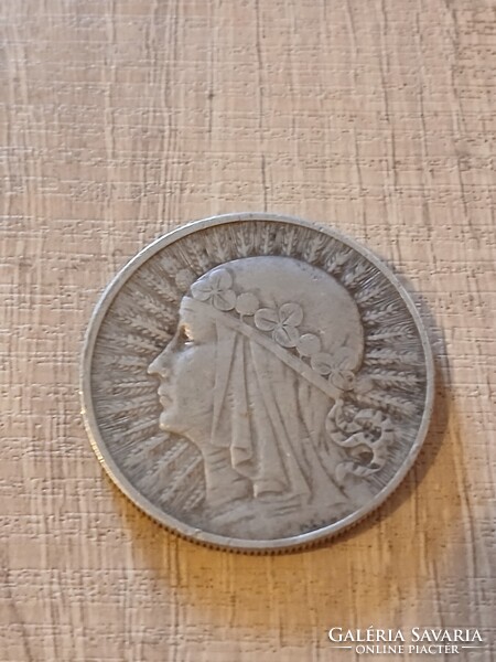 Lengyelország .ezüst 10 Zloty 1932