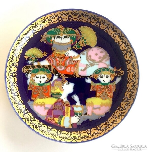 ROSENTHAL porcelán tányérok (12 db), "ALADIN és a CSODALÁMPA"