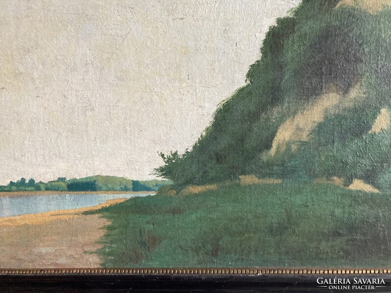 Börötzffy Károly: Dunapart 1928