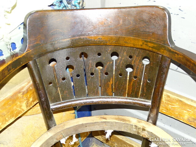 ANTIK THONET ( OTTO WAGNER ) JELZETT  KAROSSZÉK KARSZÉK KARFÁS SZÉK !!!