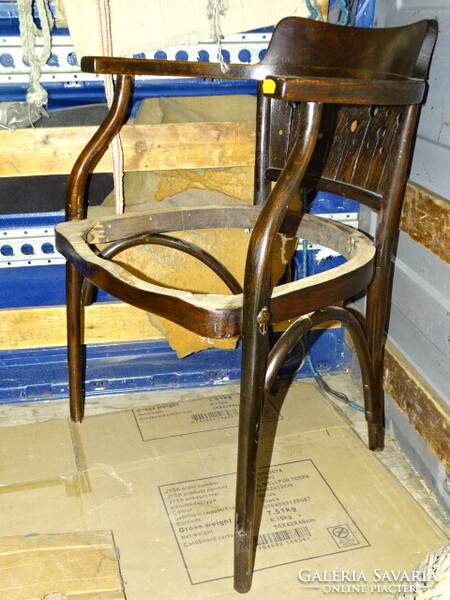 ANTIK THONET ( OTTO WAGNER ) JELZETT  KAROSSZÉK KARSZÉK KARFÁS SZÉK !!!