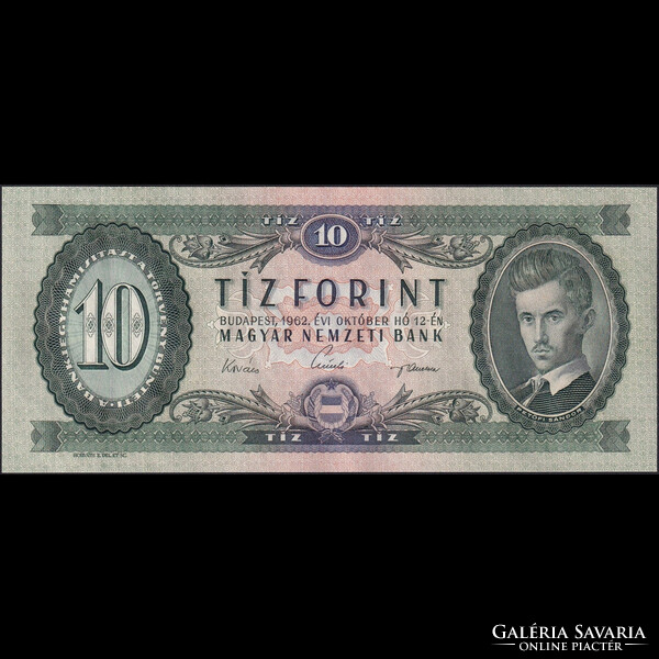 Magyarország 10 Forint 1962 UNC