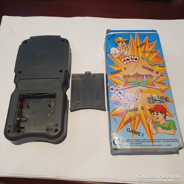 Retro 5 az egyben póker és black jack baccara kvarcjáték társasjáték kézi konzol szocreál