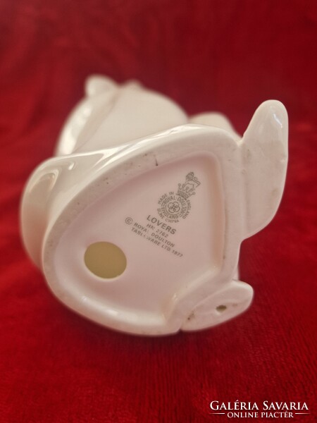 Royal Doulton - "Szerelmesek" porcelán szobor, 32cm, hibátlan, pároknak, házasoknak szuper ajándék!