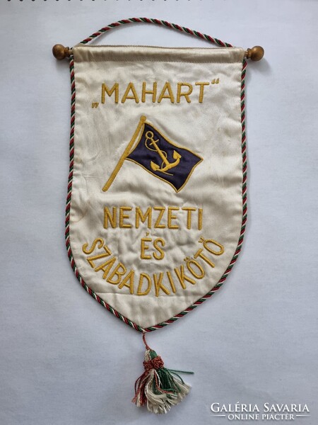 "MAHART" Nemzeti és  Szabadkikötő zászló