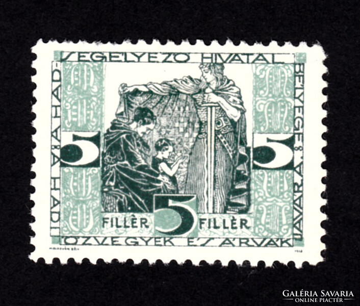 Záróbélyeg, régi módi