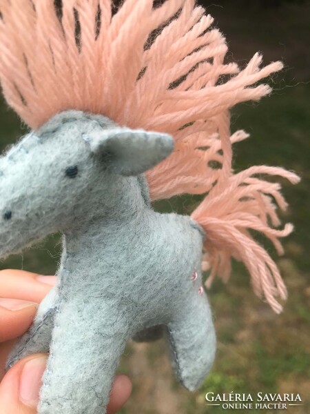 Kézműves,gyapjú filc pónik /  " mesésen