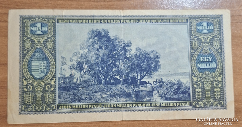 Magyarország-1000000 pengő 1945