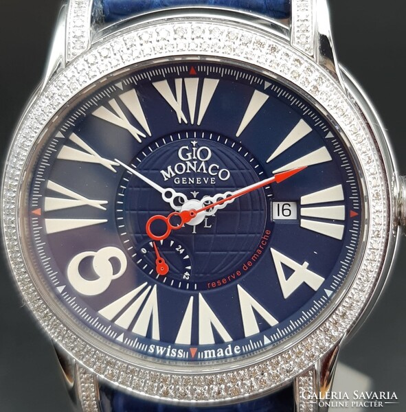 Gio Monaco Galileo Diamonds egy nagyon különleges és gyönyörű automata óra Svájcból