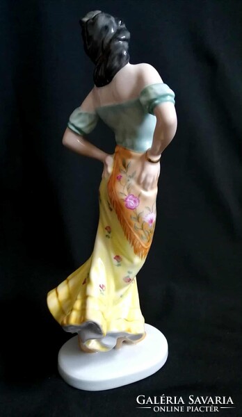 Herendi "Carmen" porcelán szobor/figura – 29 cm – Hibátlan!