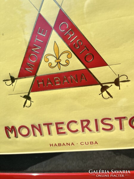 SZIVARKLUB - Montecristo Habana Vintage Kubai Szivarembléma (1980-as évek)