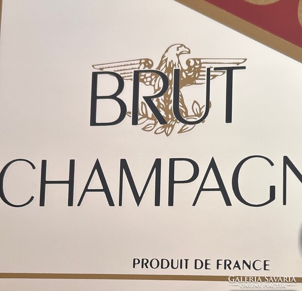 CHAMPAGNE CLUB - G.H. Mumm Cordon Rouge vintage reklámtükör
