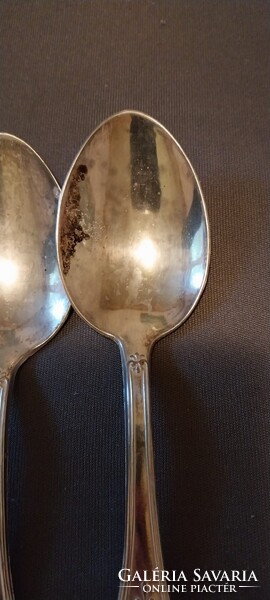 Antique / vintage ezüstözött étkészlet Olaszországból