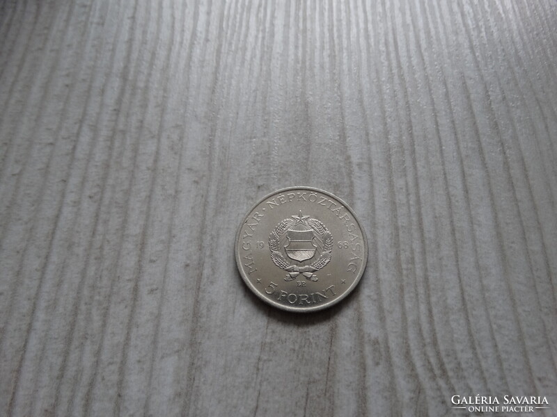 1968 5 FT - FORINT - AUNC - RITKA! - szép állapotban