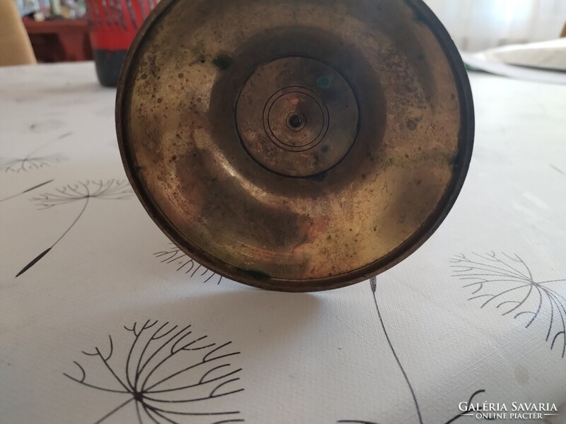 Régi réz italos készlet, cca 2 kg