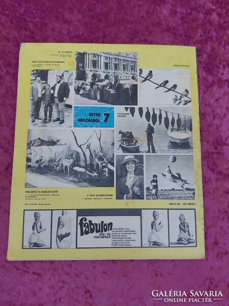 Nők Lapja 1976/45 - Retro hetilap (Taganka Színház címlap, Korniss Péter fotó, Fabulon)
