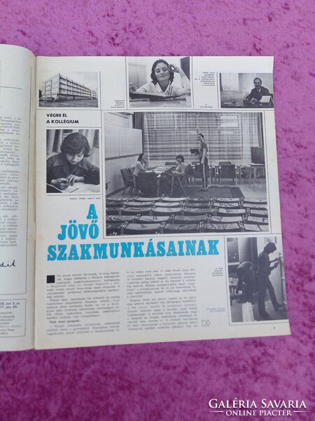 Nők Lapja 1977/5 – Címlap: Korniss Péter (Lisszabon) | Hátoldal: Fabulon érzékeny bőrre reklám