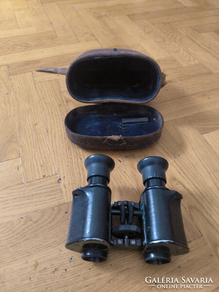 Antik Német katonai tàvcső 1903 környékén Germany, CP Goerz, 6x. Milike, videó !