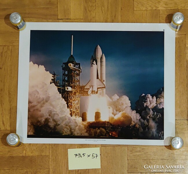 3db eredeti vintage Hansen Planetárium hajtásmentes NASA poszter! SZUPER RITKA! Egyenesen USA -ból.