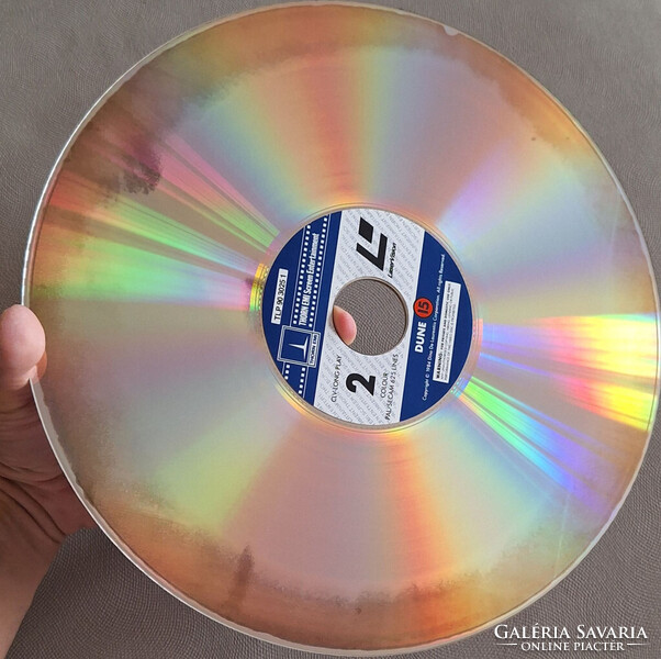 Dűne (David Lynch) - Laserdisc Videólemez kétlemezes UK. kiadás 1984