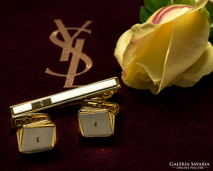 Yves Saint Laurent luxus mandzsetta szett !