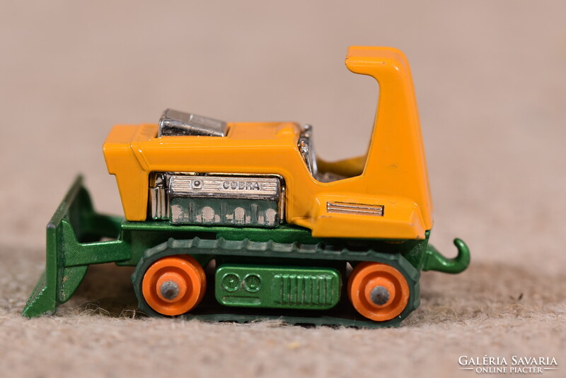Matchbox Big Bull No 12 Lesney bulldózer modell fém Anglia 1975