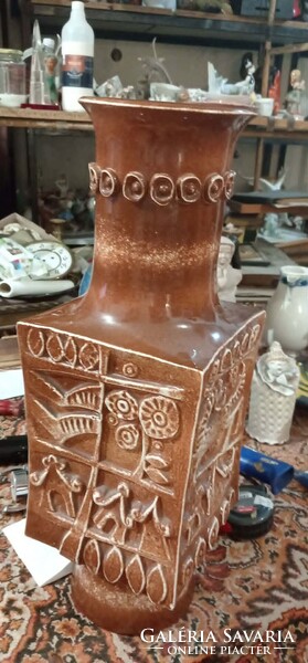 Ditmar Urbach art deco kerámia padlóváza 447