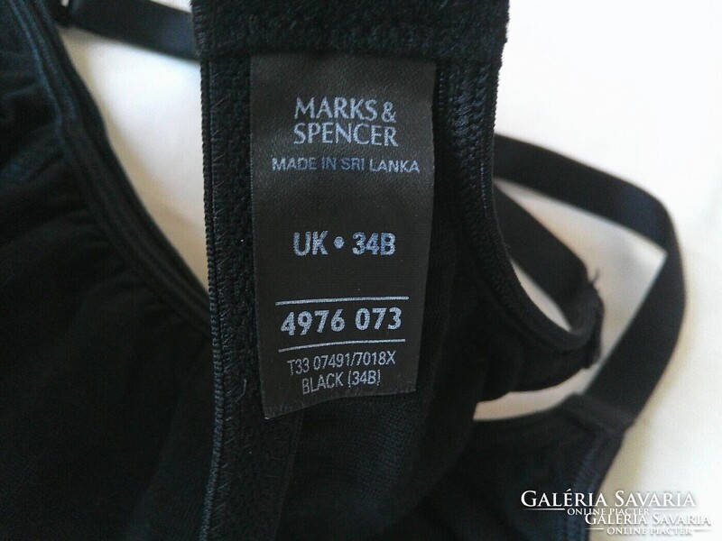 MARKS & SPENCER fekete melltartó ( UK 34B )